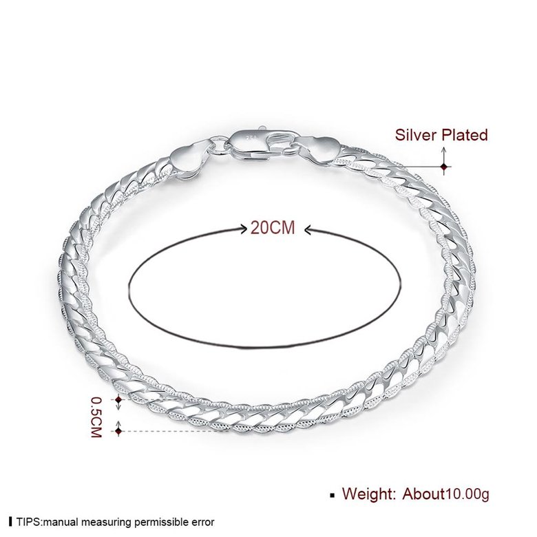 Wholesale Romantic Silver Animal Bracelet TGSPB139 0