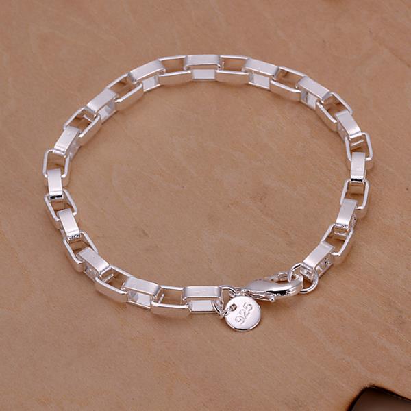 Wholesale Trendy Silver Round Bracelet TGSPB142 0