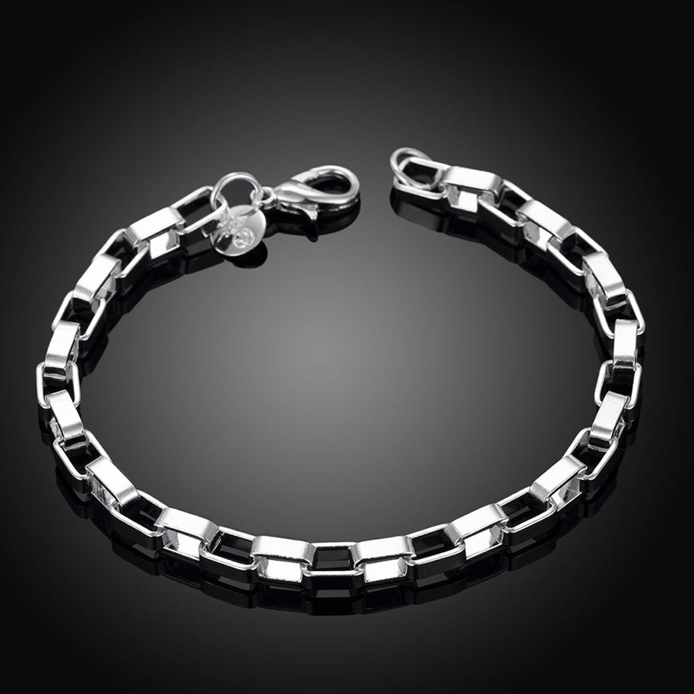 Wholesale Trendy Silver Round Bracelet TGSPB142 2