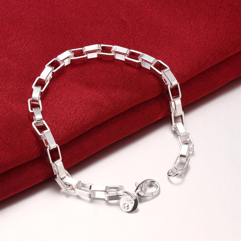 Wholesale Trendy Silver Round Bracelet TGSPB142 3