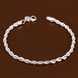 Wholesale Romantic Silver Round Bracelet TGSPB146 0 small