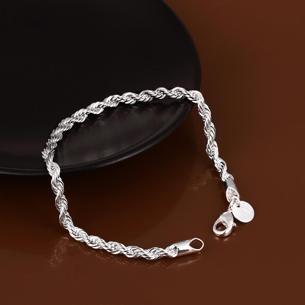 Wholesale Romantic Silver Round Bracelet TGSPB146 1