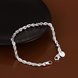 Wholesale Romantic Silver Round Bracelet TGSPB146 1 small