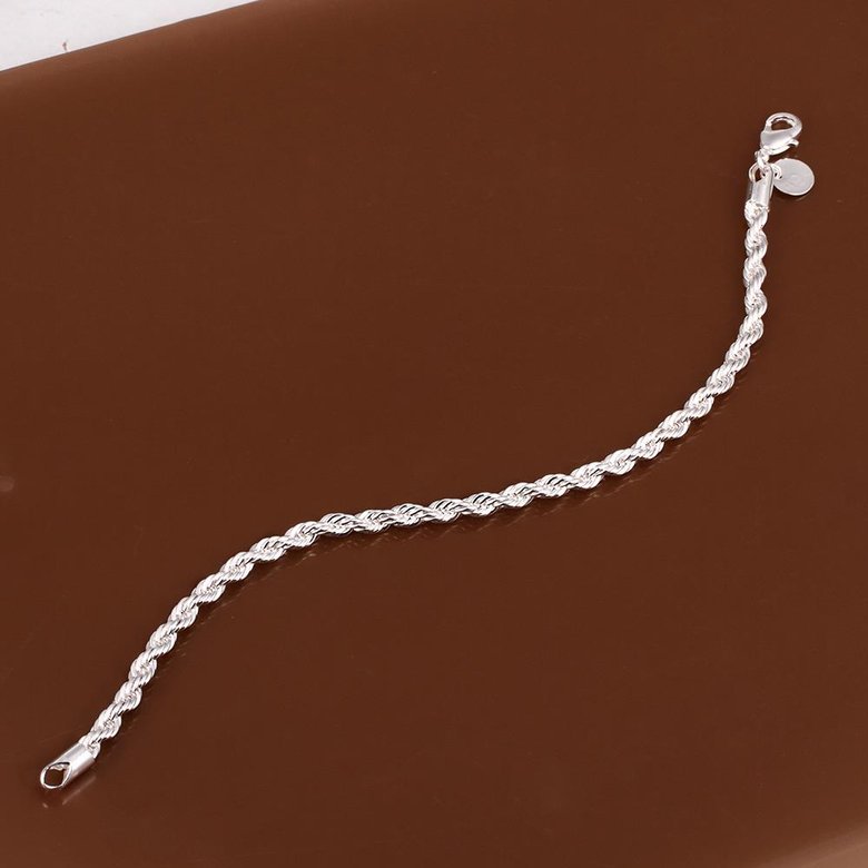 Wholesale Romantic Silver Round Bracelet TGSPB146 3