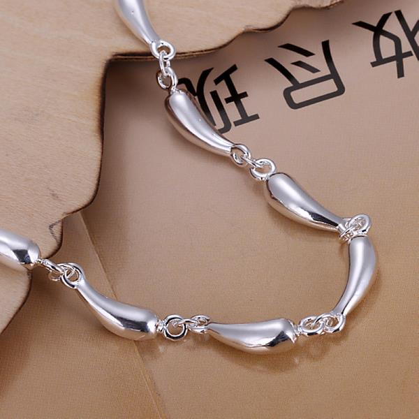 Wholesale Romantic Silver Water Drop Bracelet TGSPB147 0