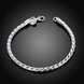 Wholesale Romantic Silver Round Bracelet TGSPB149 1 small
