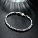 Wholesale Romantic Silver Round Bracelet TGSPB149 3 small