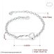 Wholesale Romantic Silver Heart Bracelet TGSPB151 0 small