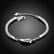 Wholesale Classic Silver Plant Bracelet TGSPB154 1 small