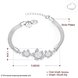 Wholesale Classic Silver Plant Bracelet TGSPB155 0 small