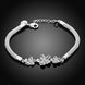 Wholesale Classic Silver Plant Bracelet TGSPB155 1 small