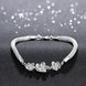 Wholesale Classic Silver Plant Bracelet TGSPB155 2 small