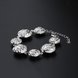 Wholesale Romantic Silver Round Bracelet TGSPB159 0 small