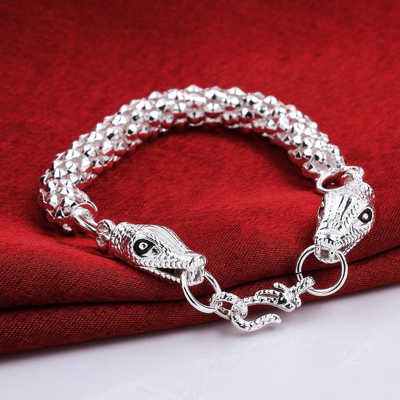 Wholesale Trendy Silver Animal Bracelet TGSPB160 1
