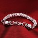 Wholesale Trendy Silver Animal Bracelet TGSPB160 2 small