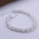 Wholesale Trendy Silver Lock Bracelet TGSPB007 3 small