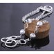 Wholesale Romantic Circular chain Silver Bracelet TGSPB008 1 small