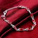 Wholesale Romantic Silver Round CZ Bracelet TGSPB009 1 small