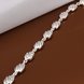 Wholesale Classic Silver Animal CZ Bracelet TGSPB195 1 small