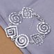 Wholesale Classic Silver Geometric Bracelet TGSPB201 0 small