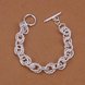 Wholesale Romantic Silver Plant Bracelet TGSPB213 0 small