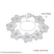 Wholesale Trendy Silver Plant Bracelet TGSPB217 1 small