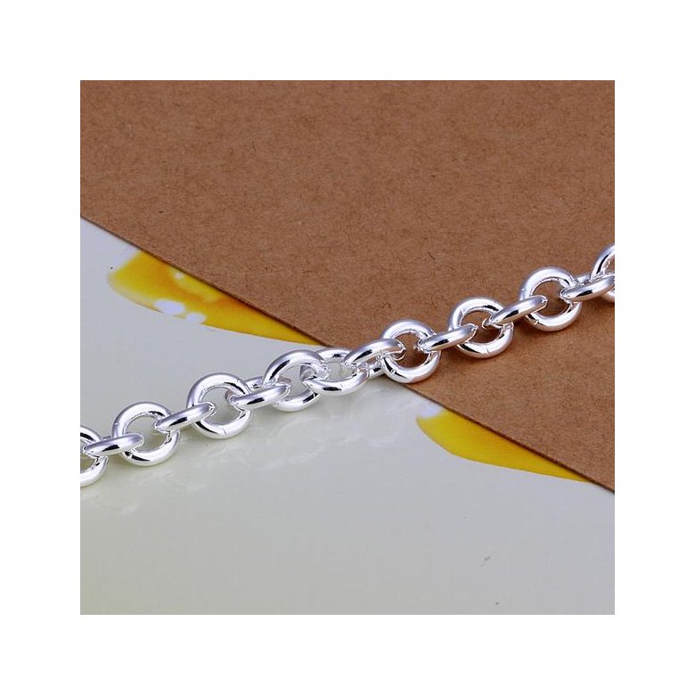 Wholesale Trendy Silver Plant CZ Bracelet TGSPB228 0