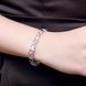 Wholesale Classic Silver Heart Bracelet TGSPB234 4 small