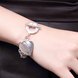 Wholesale Classic Silver Heart Bracelet TGSPB246 4 small