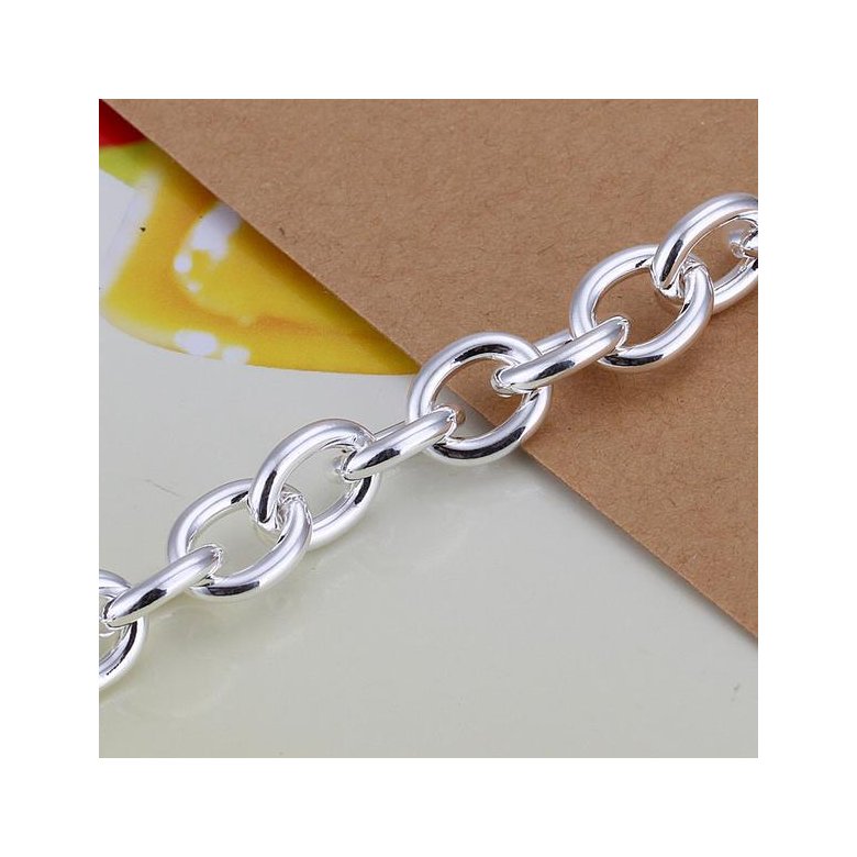 Wholesale Classic Silver Heart Bracelet TGSPB252 0