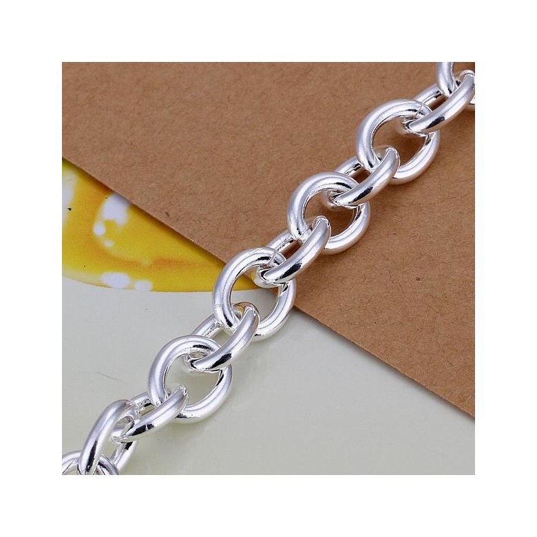 Wholesale Romantic Silver Heart Bracelet TGSPB256 0