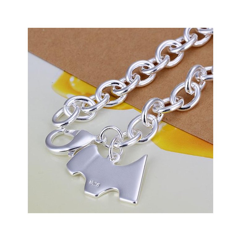 Wholesale Classic Silver Animal Bracelet TGSPB258 1