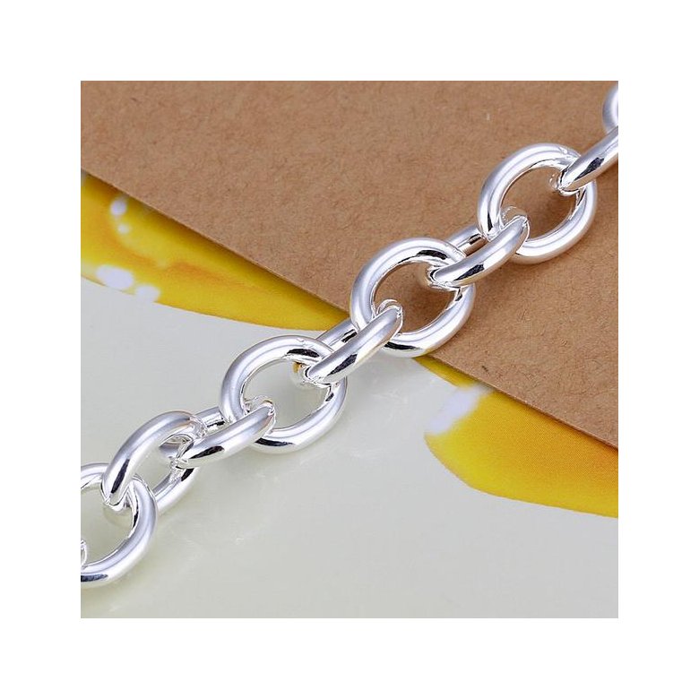 Wholesale Romantic Silver Heart Bracelet TGSPB264 0