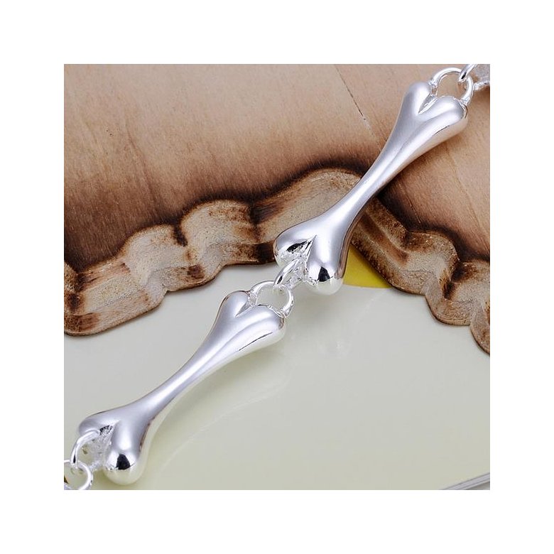 Wholesale Romantic Silver Figure Bracelet TGSPB266 1