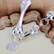 Wholesale Romantic Silver Figure Bracelet TGSPB266 2 small
