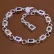 Wholesale Romantic Silver Geometric Bracelet TGSPB272 0 small