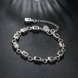 Wholesale Romantic Silver Geometric Bracelet TGSPB272 4 small