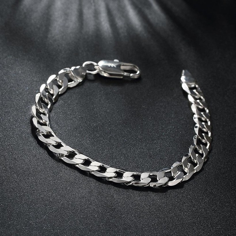 Wholesale Romantic Silver Round Bracelet TGSPB282 0
