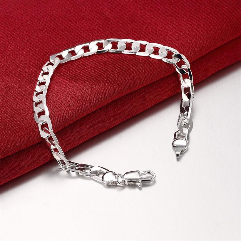 Wholesale Romantic Silver Round Bracelet TGSPB284 1