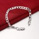 Wholesale Romantic Silver Round Bracelet TGSPB284 1 small