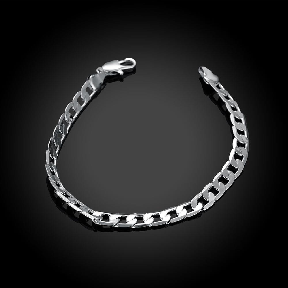 Wholesale Romantic Silver Round Bracelet TGSPB284 4