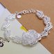 Wholesale Romantic Silver Plant Bracelet TGSPB286 0 small