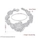 Wholesale Romantic Silver Plant Bracelet TGSPB286 1 small