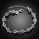 Wholesale Classic Silver Geometric Bracelet TGSPB292 2 small