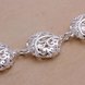 Wholesale Classic Silver Heart Bracelet TGSPB302 2 small