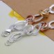 Wholesale Classic Silver Geometric Bracelet TGSPB306 2 small