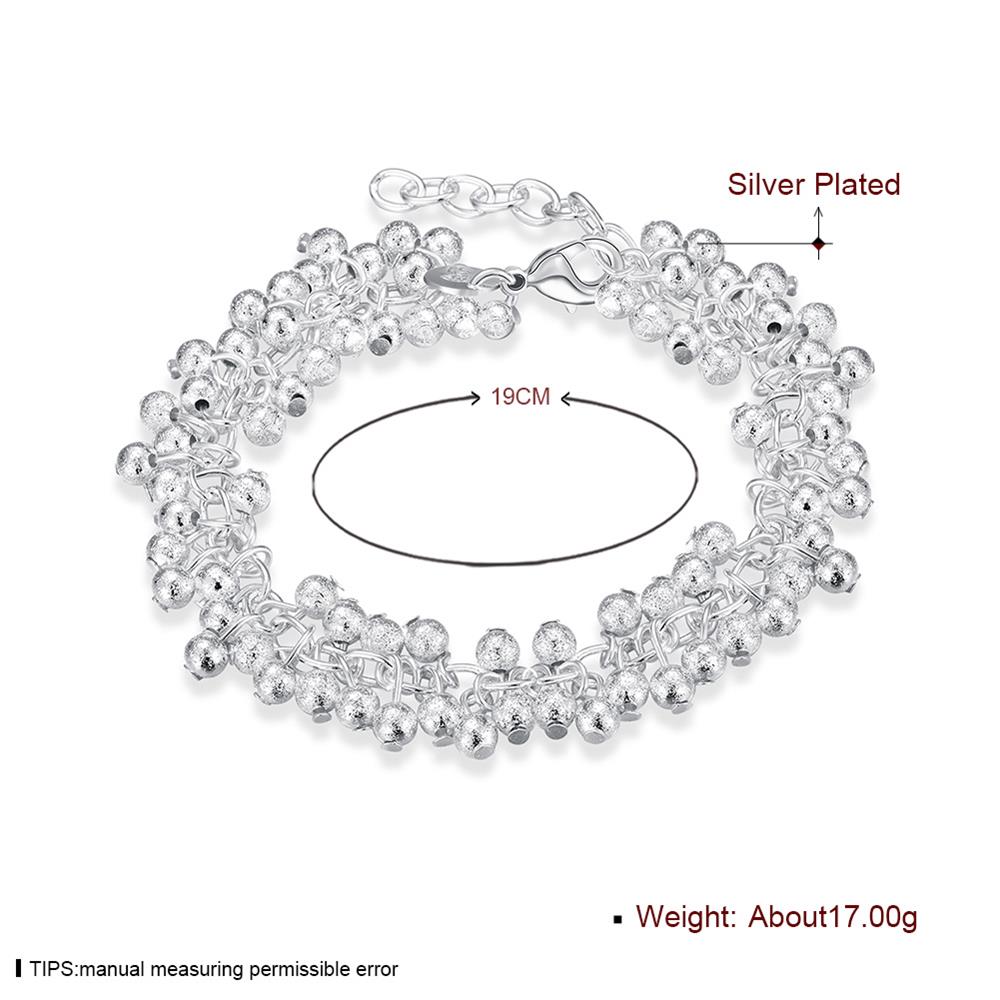 Wholesale Romantic Silver Water Drop Bracelet TGSPB308 1