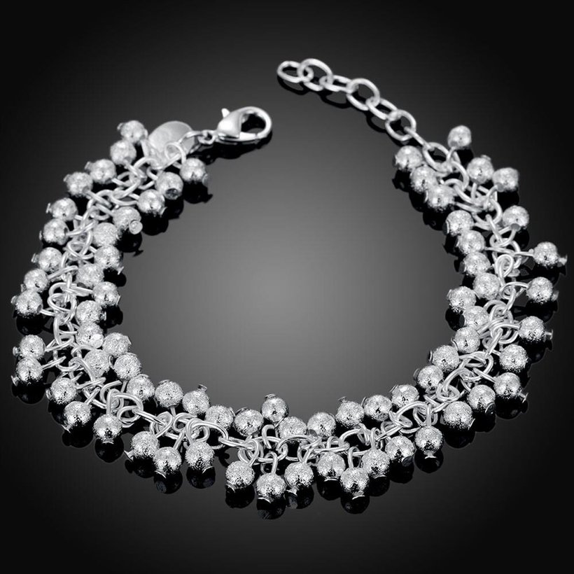 Wholesale Romantic Silver Water Drop Bracelet TGSPB308 2