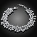 Wholesale Romantic Silver Water Drop Bracelet TGSPB308 2 small