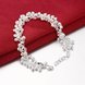 Wholesale Romantic Silver Water Drop Bracelet TGSPB308 3 small